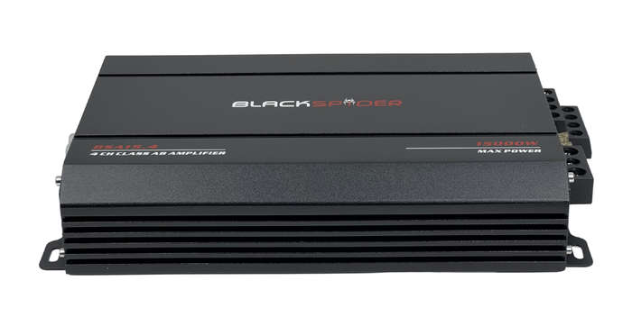 BlackSpider BSA15.4  15000W 4 Channel Amplifier