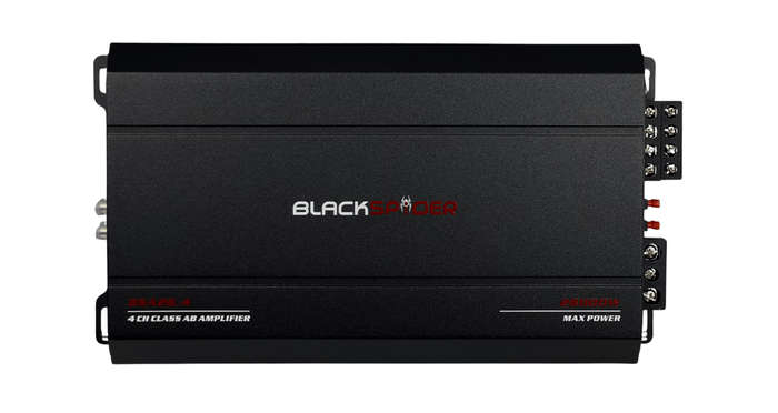 BlackSpider BSA28.4  28000W 4 Channel Amplifier