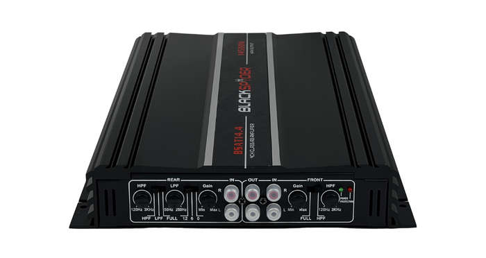 BlackSpider BSAT14.4  14500W 4 Channel Amplifier