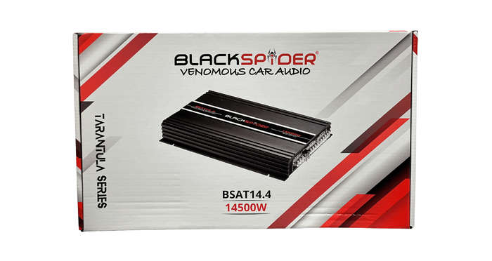 BlackSpider BSAT14.4  14500W 4 Channel Amplifier