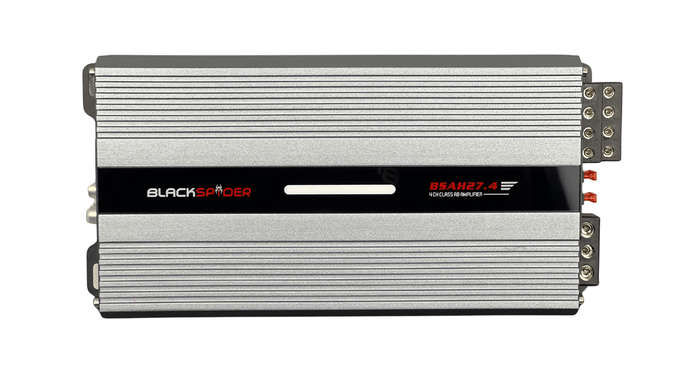 BlackSpider BSAH27.4  27500W  4 Channel Amplifier