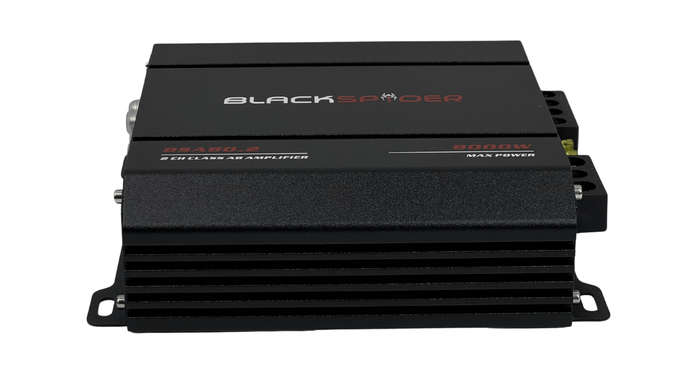 BlackSpider BSA80.2  8000W 2 Channel Amplifier