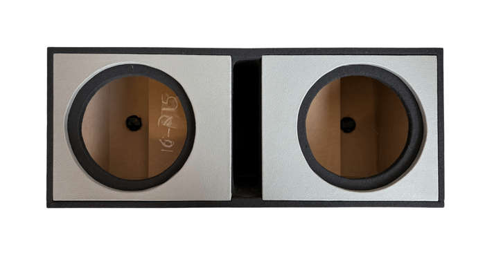 10" Double Slot Port Vinyl Supawood Subwoofer Box