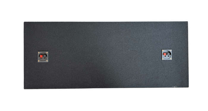 10" Double Slot Port Vinyl Supawood Subwoofer Box