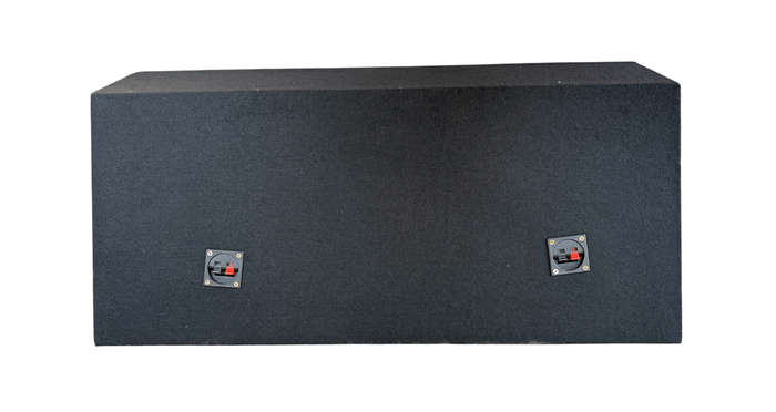 10" Double Port Vinyl Supawood Subwoofer Box