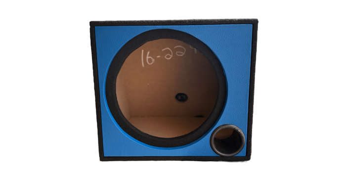 12" Single Port Vinyl Supawood Subwoofer Box