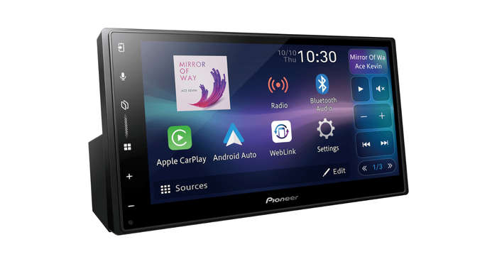 Pioneer DMH-A5650BT 7" Bluetooth Apple CarPlay Android Auto Radio