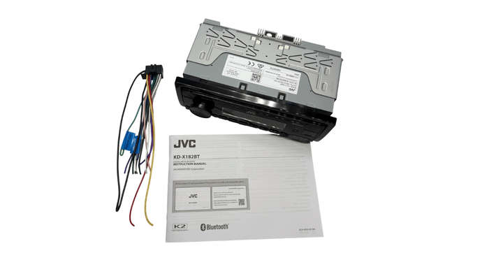 JVC KD-X182BT Digital Media Player with USB and AUX