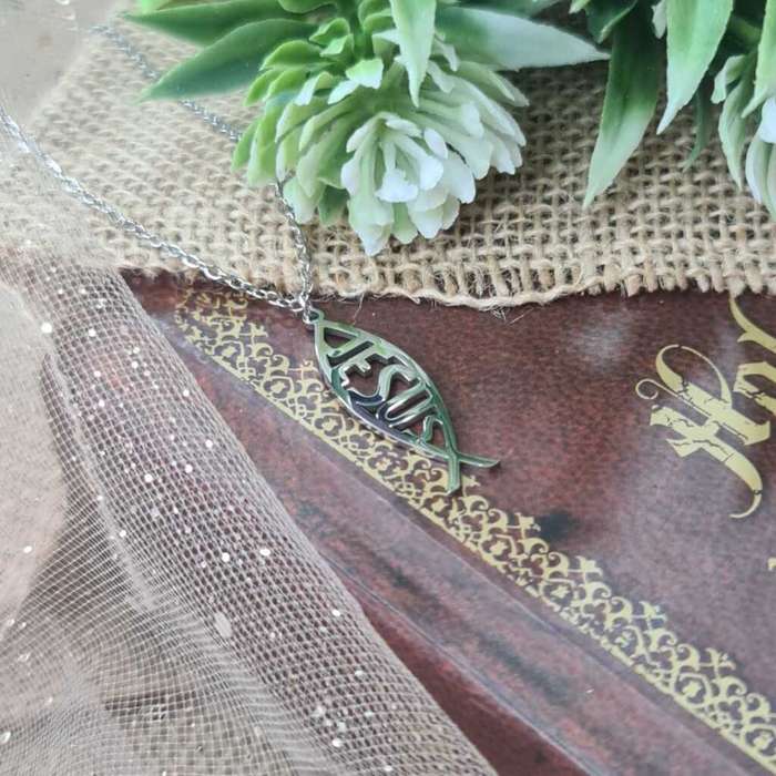 JESUS FISH NECKLACE