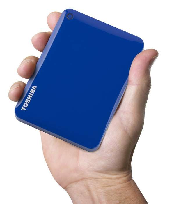 Toshiba 2.5" 2TB Canvio Connect 2 | Compact External Hard Drive | Windows and Mac Compatible |DTC820