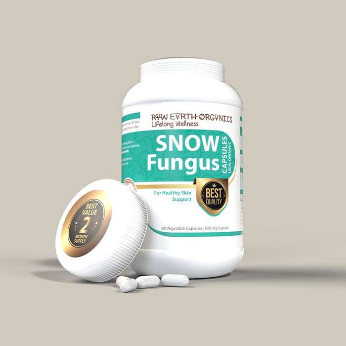 Snow Fungus Mushroom Capsules