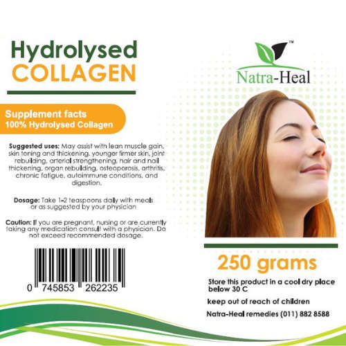 Hydrolysed Collagen Powder 500g