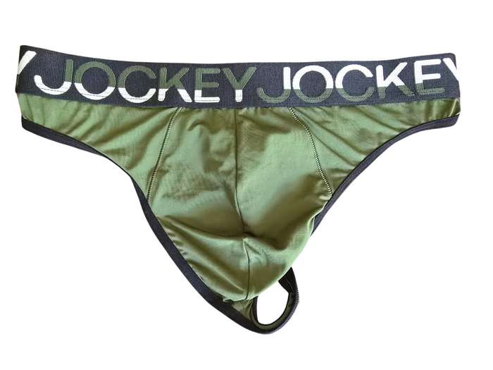 Jockey Men's G-string - Army Green
