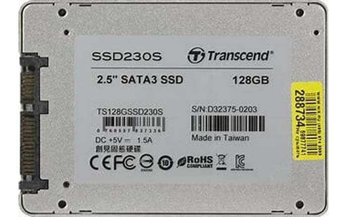 Transcend 128GB SSD230 2.5' SSD Internal