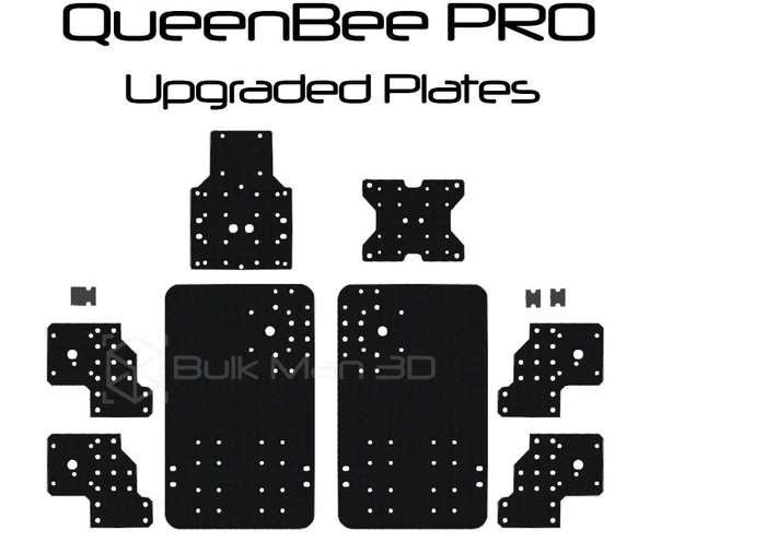 QueenBee CNC Router - Aluminium Plates Kit
