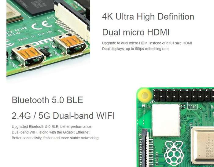 Raspberry Pi 4 Model B -1GB