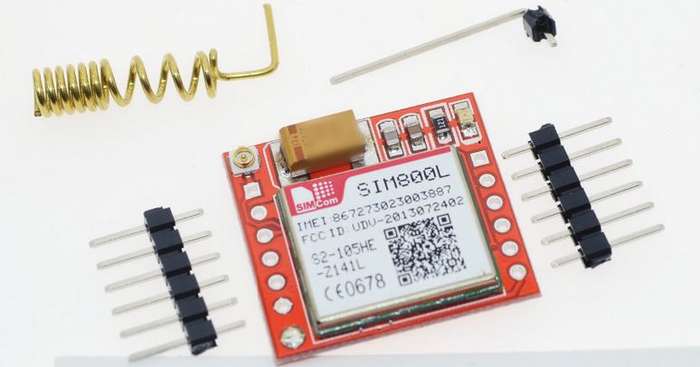 SIM800L GSM/GPRS Module MicroSim Quad Band TTL Serial Port