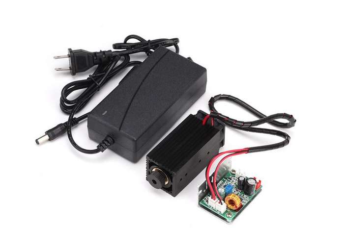 Laser Module - 15W - 450Nm + Adapter + Goggles