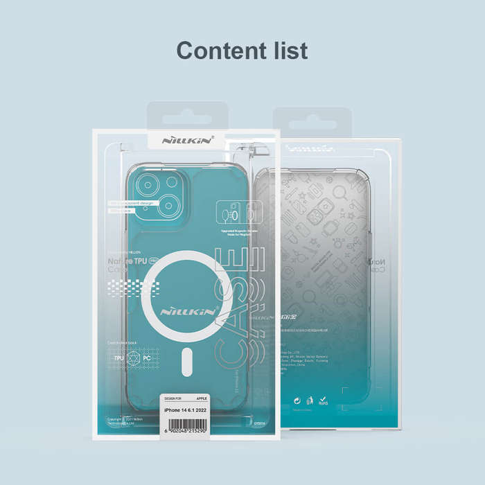 Nillkin Nature TPU Pro Magnetic case for Apple iPhone 14 6.1 (2022), Apple iPhone 13