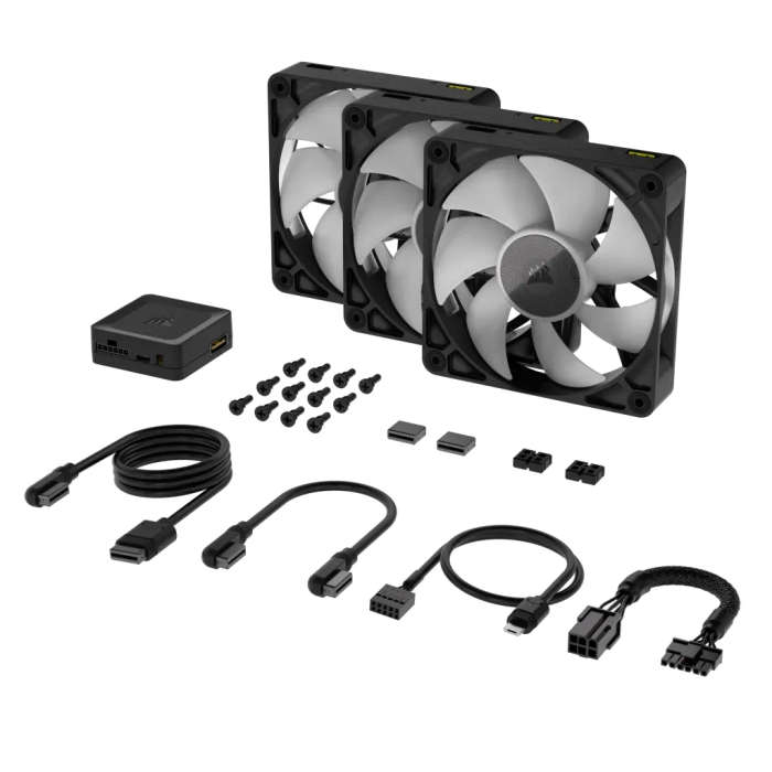 Corsair iCUE LINK RX120 RGB 120mm Fan Triple Pack