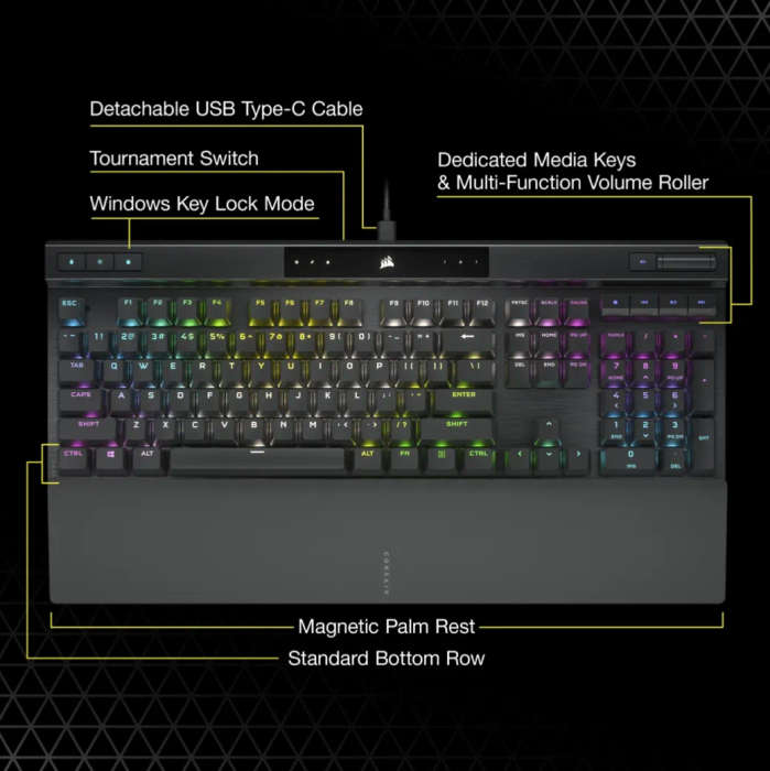 Corsair K70 RGB PRO Mechanical Gaming Keyboard