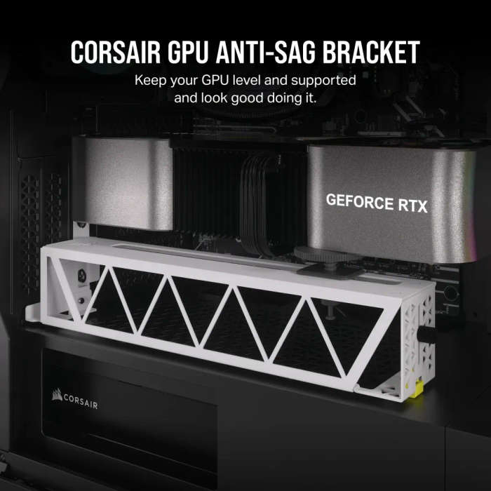 GPU Anti-Sag Bracket - White