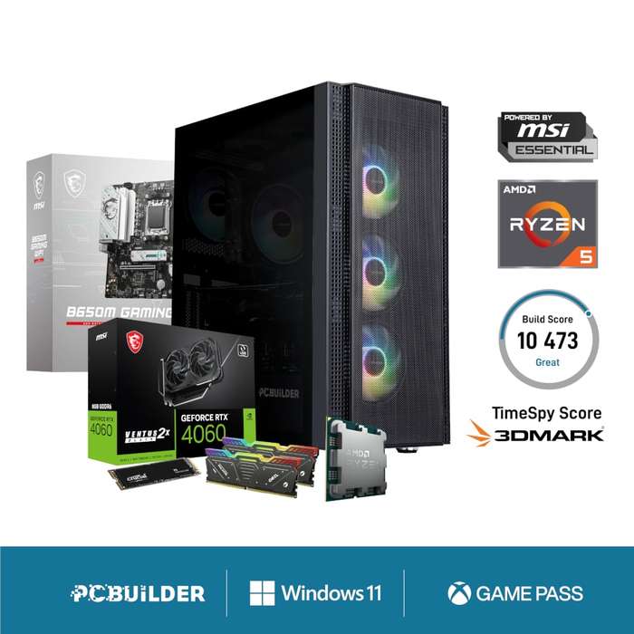 AMD Ryzen 5 7600 Specialist Gaming PC - Windows 11