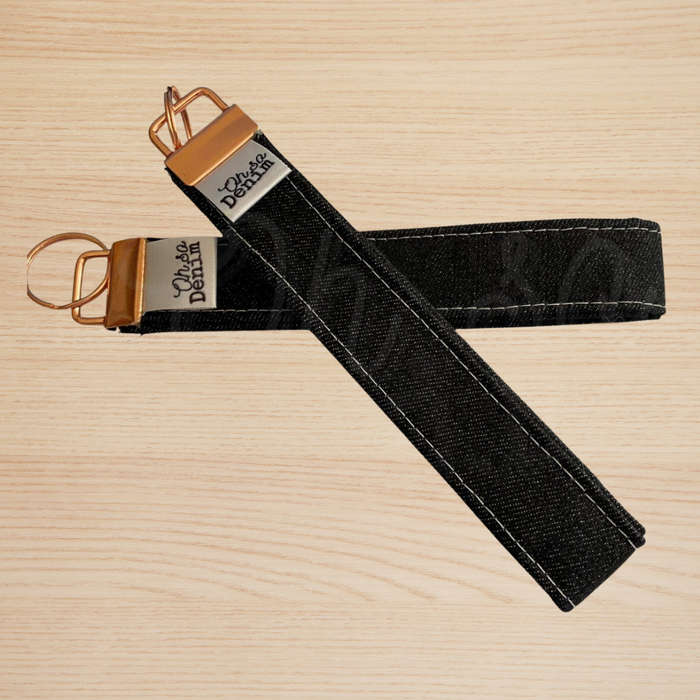 Denim Key Fob