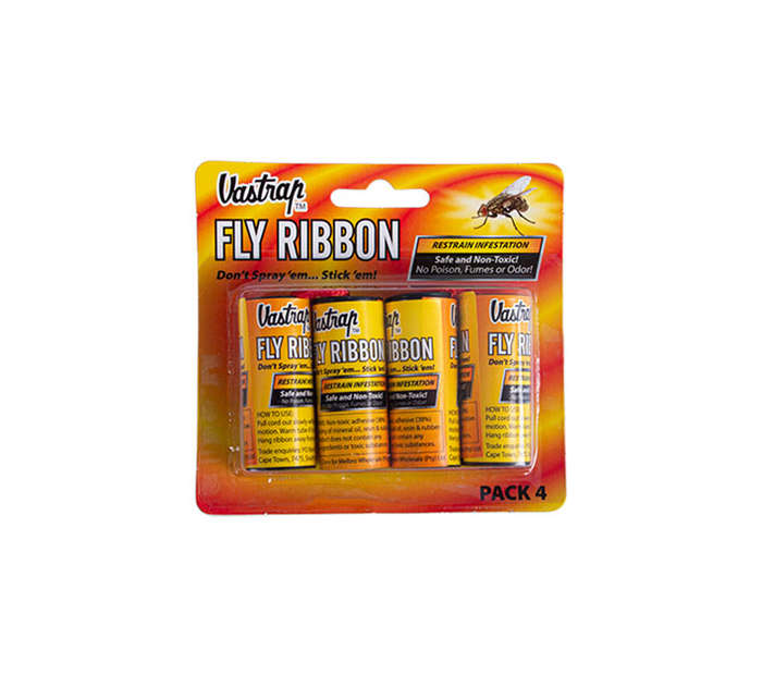 "Vastrap - Fly Ribbon - 4 Piece - Plastic - 20 Pack"