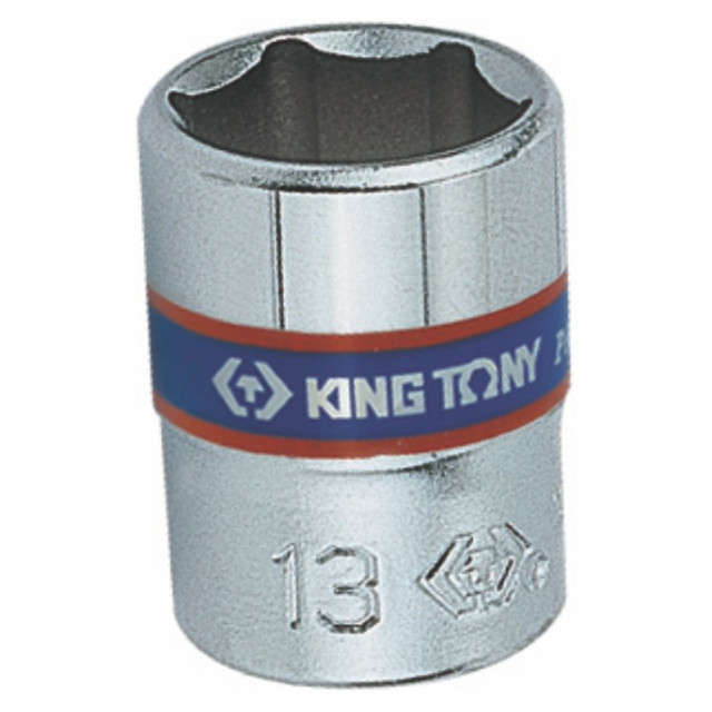 King Tony - Socket Standard 1/4 X 12mm 6P - 2 Pack