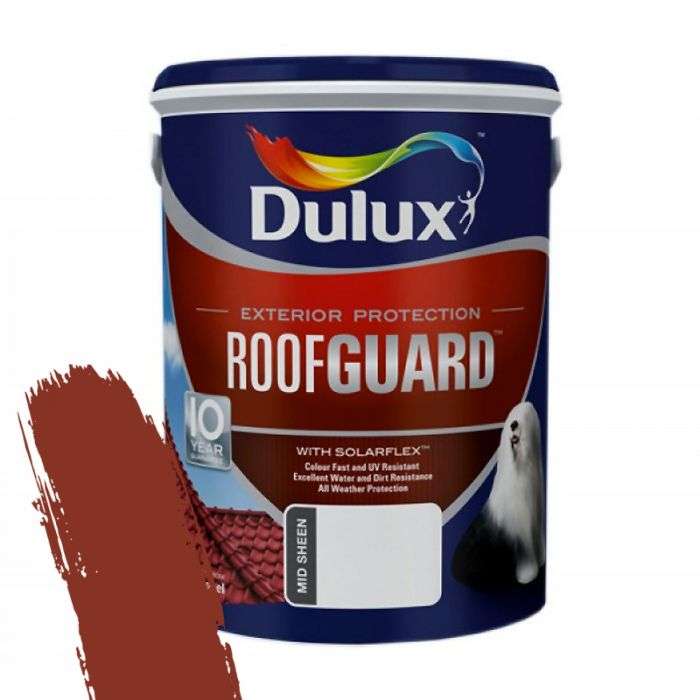 Dulux Paint Roofguard Red Rock 5L