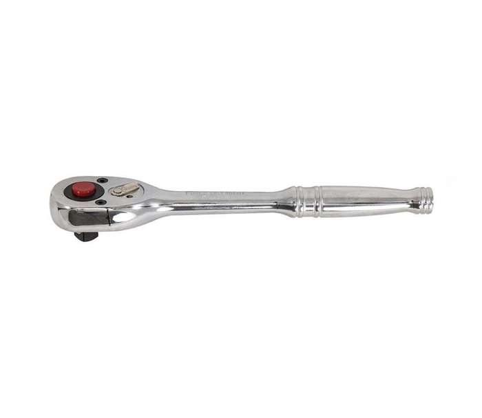 Drive Ratchet Handle Chrome - 1/2Inch - 245mm 36 Teeth - 2 Pack