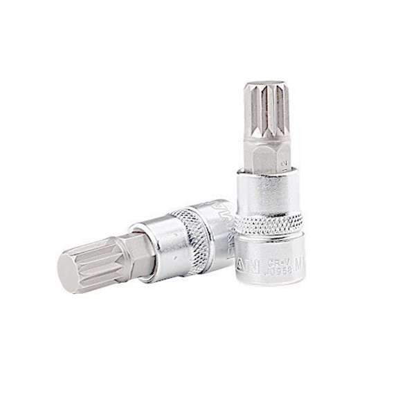 Fixman - 3/8 Dr.Bit Spline Socket M12 - 2 Pack