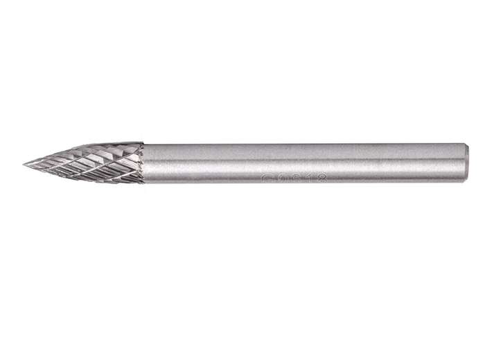 Tork Craft - Rotary Burr Tungsten 6x18x6mm Conical Curve - 2 Pack