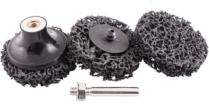 Tork Craft - 5Piece 50mm Paint & Corrosion Removal Kit - 2 Pack