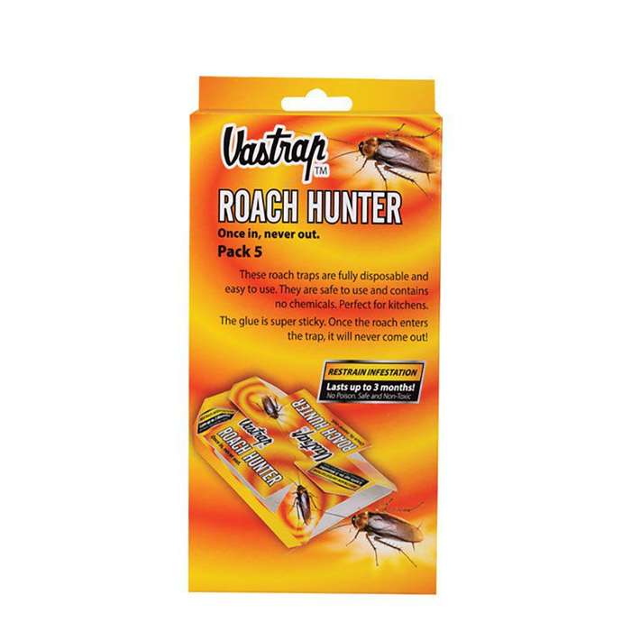 "Vastrap Roach-Trap Boxed 5 Pieces Per Pack - 10 Pack"