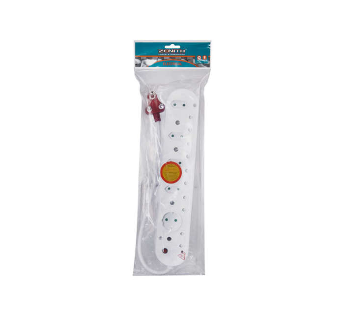Multiplug - Surge Protector - White - 5x16amp - 5x5amp