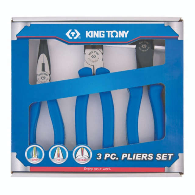 King Tony - Pliers Set 8 - 3 Piece