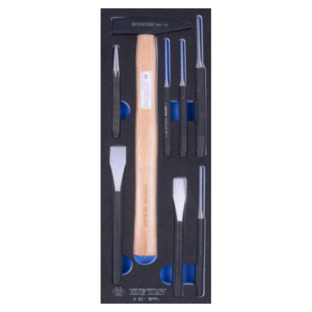 King Tony - Combination Set Hammer + Chisels Eva Foam
