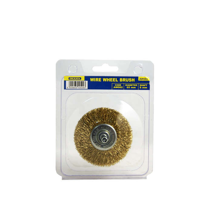Dejuca - Wire Wheel - 65mm X 6mm - Arbor - 6mm - 2 Pack