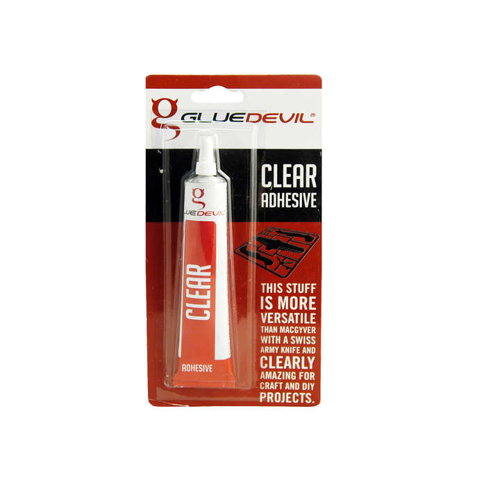 Glue Devil - Clear - Adhesive - 50ml - Blister - 2 Pack