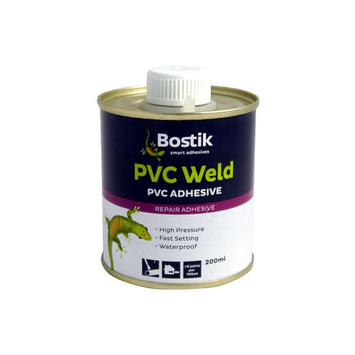 Bostik - Pvc Weld - 200ml - Tin - H.p. - 2 Pack