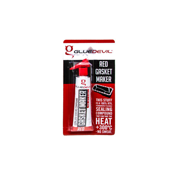 Glue Devil - Silicone - Gasket - Rtv - Red - Tube - 70ml