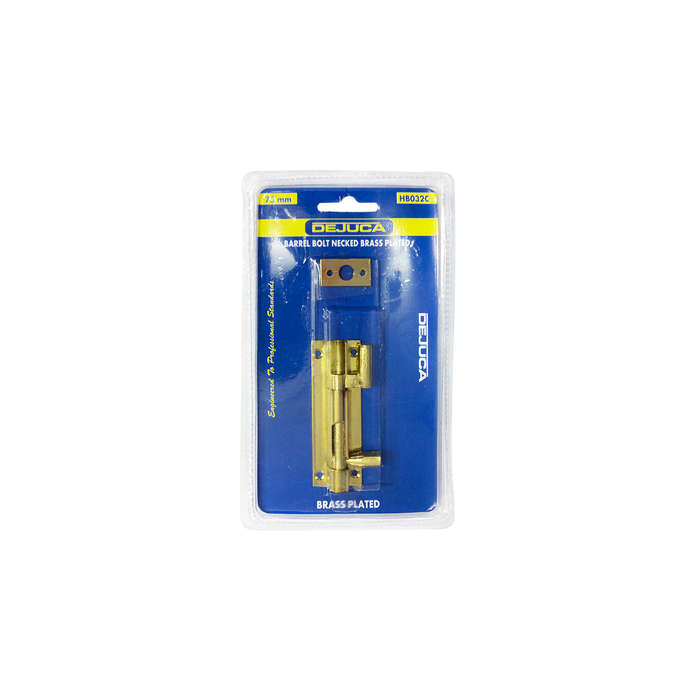Dejuca - Barrel Bolt - Necked - Bp - 75mm - 1/Card