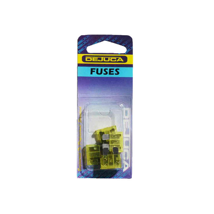 Dejuca - Fuse - Yellow - Blade - 20amp - 5/Card - 2 Pack