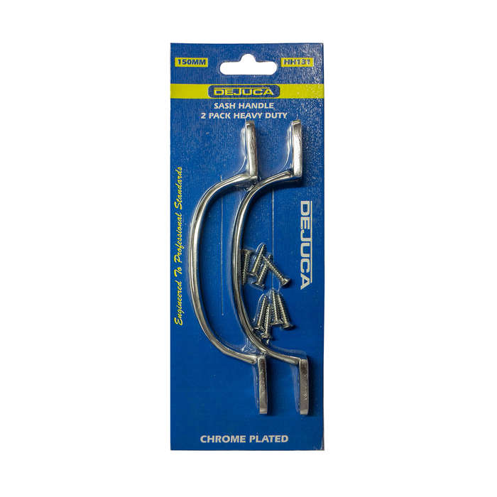 Dejuca - Sash - Handle - Cp - 150mm - 2/CardH/duty