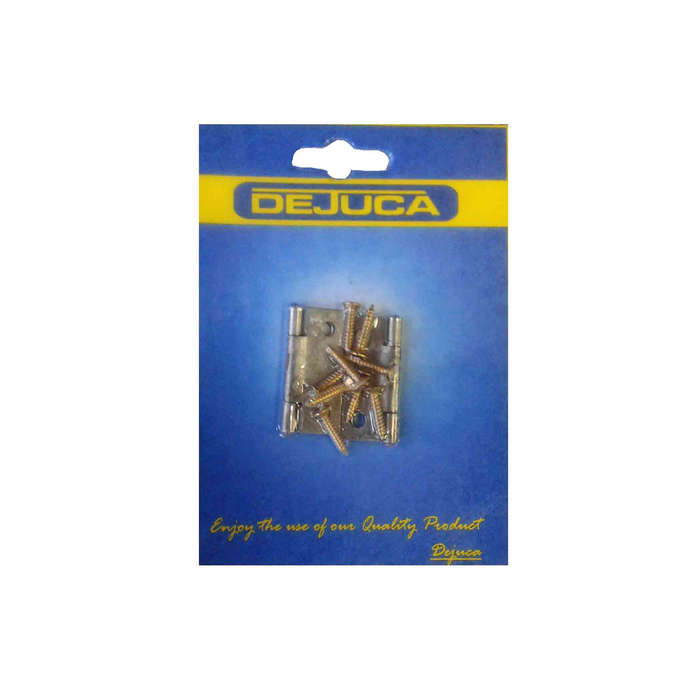 Dejuca - Butt Hinge - Sc - 25mm - 1pair/Card - 2 Pack