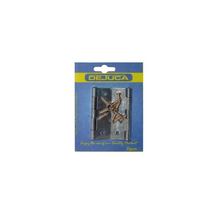 Dejuca - Butt Hinge - Sc - 75mm - 1pair/Card - 2 Pack