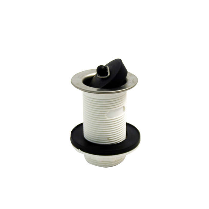 Basin Waste - Pvc + Plug - Unslotted