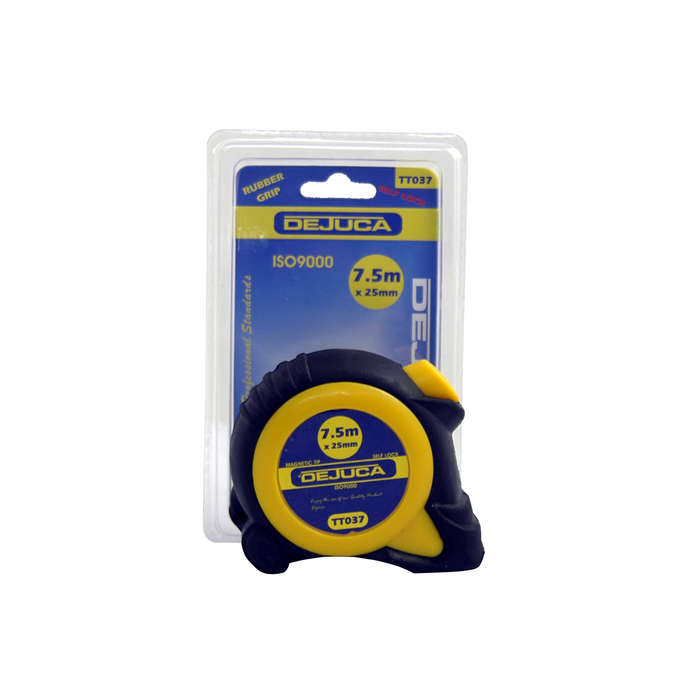 Dejuca - Tape Measure - Magnetic Tip - S/lock - 7.5m X 25mm - 2 Pack